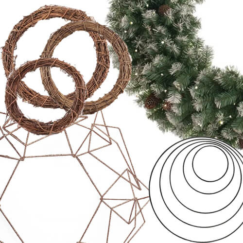 Christmas Wreath Forms 