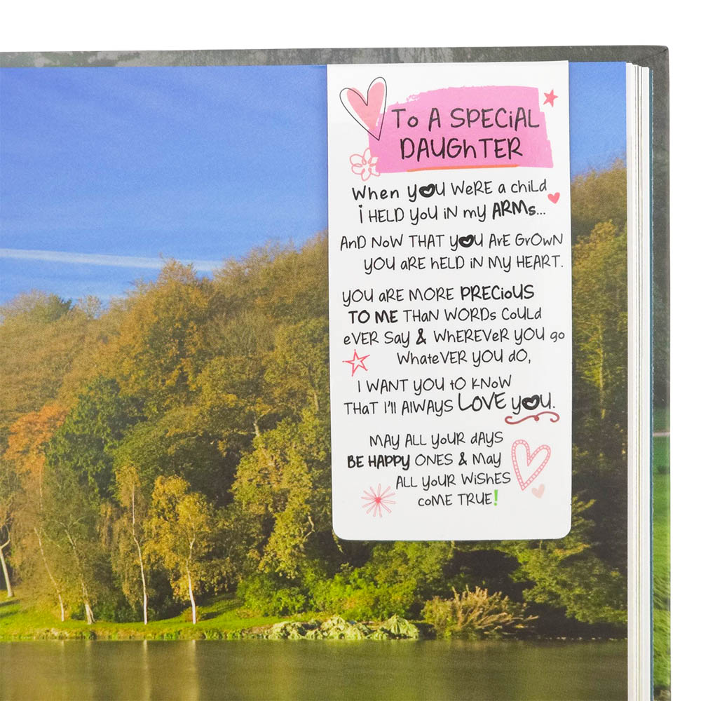 To A Special Daughter Verse | Magnetic Bookmark | Little Gift | Cracker Filler