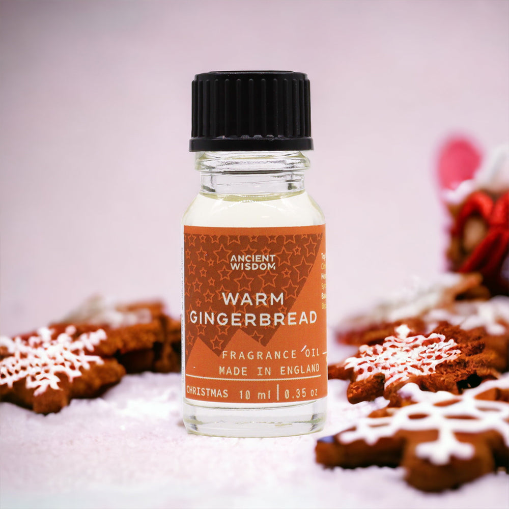Warm Gingerbread | Fragrance Oil | 10ml | Mini Gift | Cracker Filler