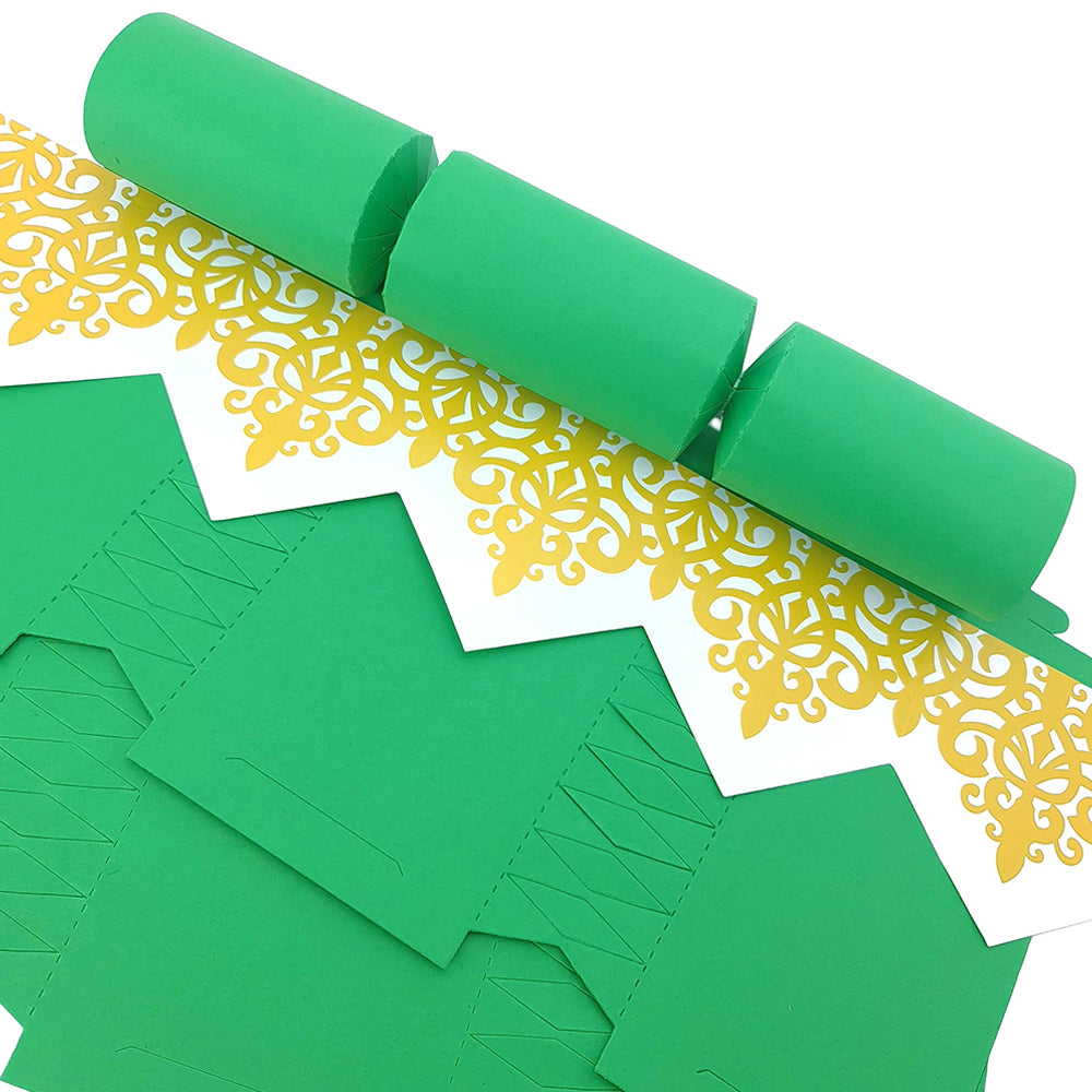 Emerald Green | Cracker Making DIY Craft Kits | Make Your Own | Eco Recyclable