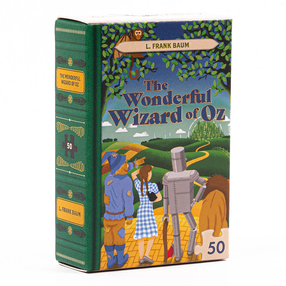 Retro Book Style Mini Jigsaw Puzzles | 50 Pcs | Little Gift | Cracker Filler
