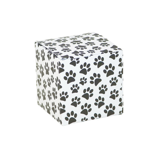 Pet Pawprints | Little Gift Box | 5cm Cube | Single or 6 Boxes
