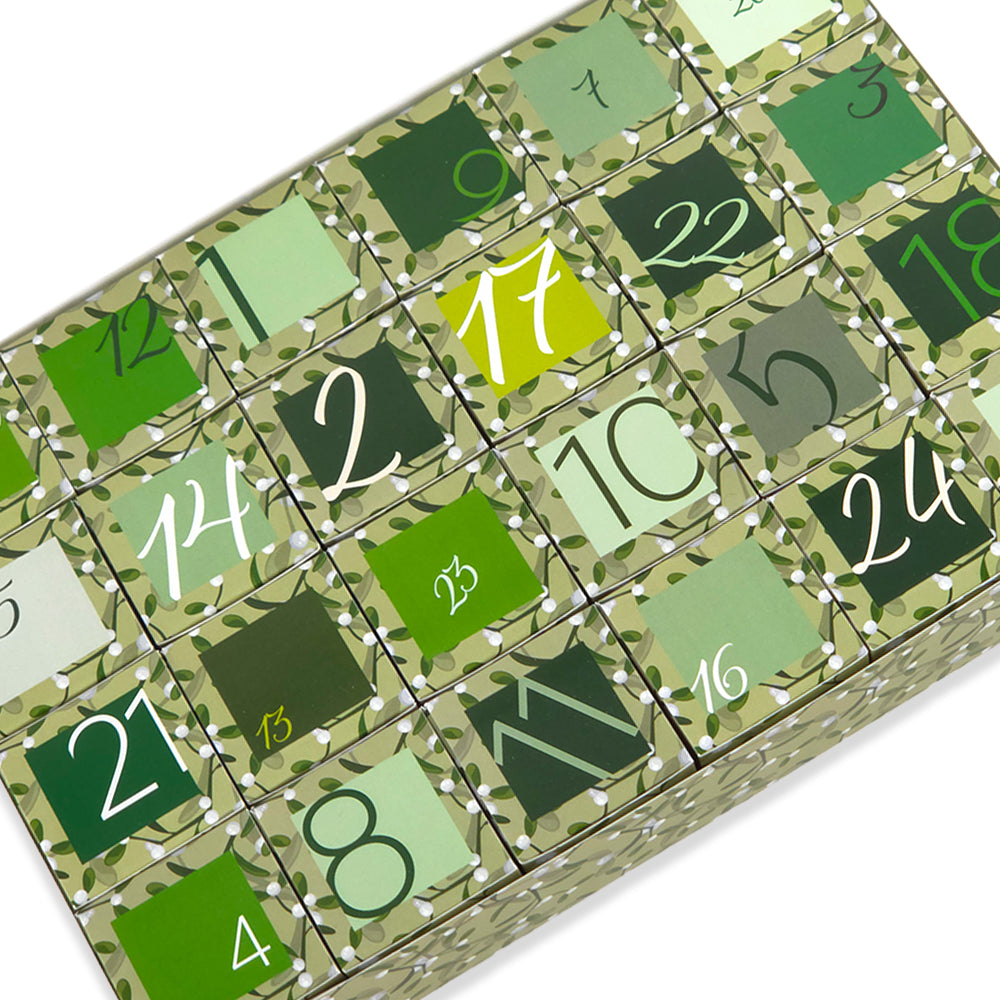 Advent Calendar Making Kit | 24 Cube Boxes & Outer Box | Simply Mistletoe