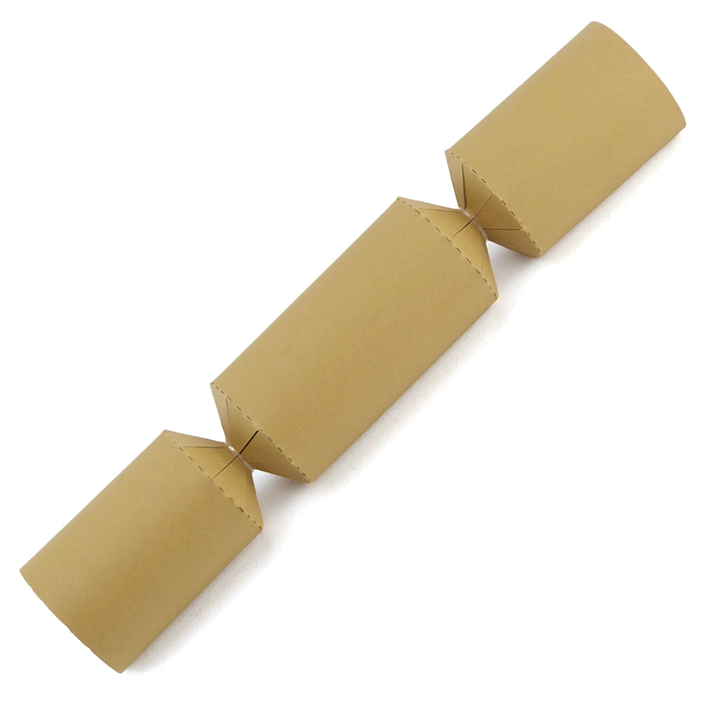 Tan Brown | Small Crackers | Make & Fill Your Own Crackers | Eco Recyclable