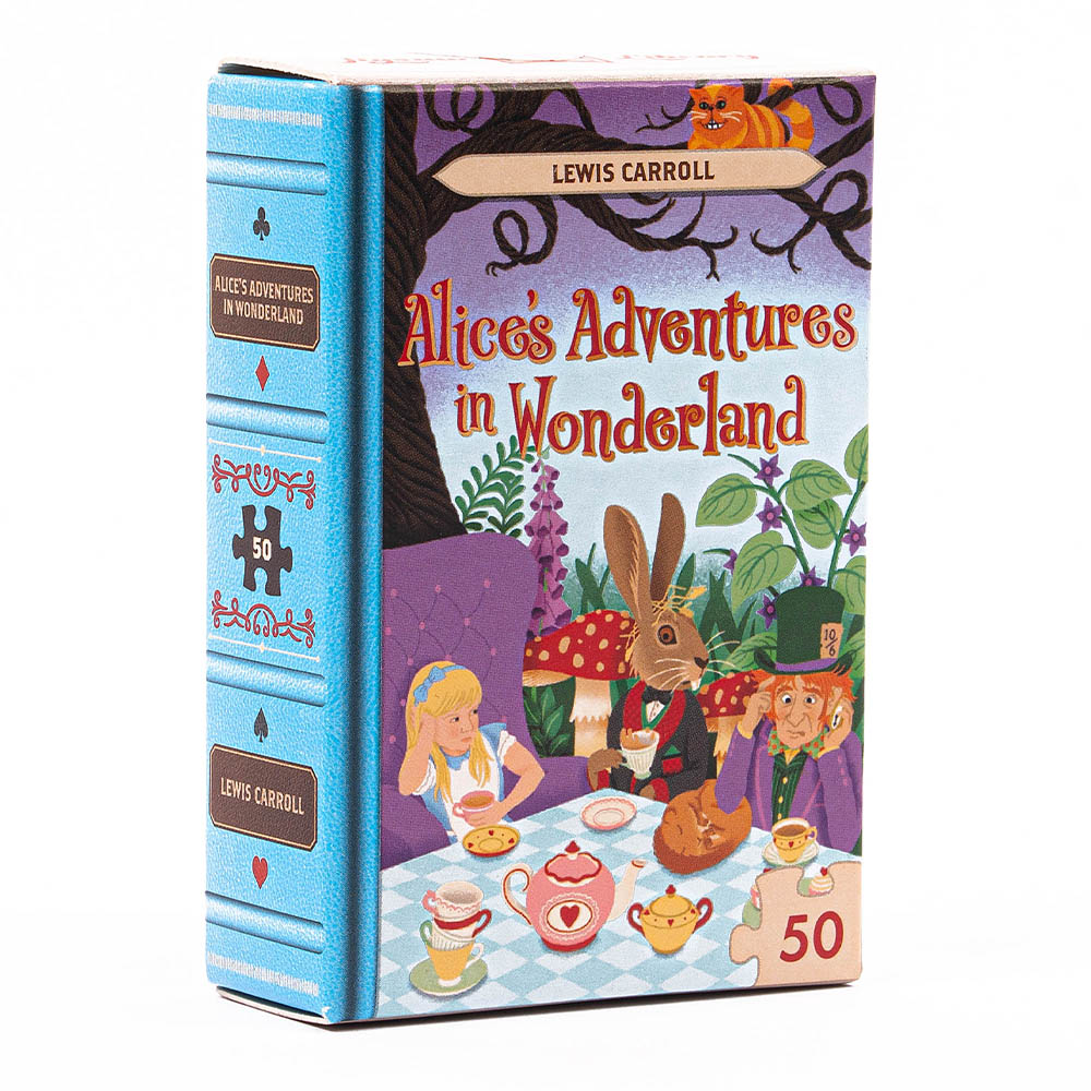 Retro Book Style Mini Jigsaw Puzzles | 50 Pcs | Little Gift | Cracker Filler