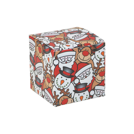 Christmas Character | Little Gift Box | 5cm Cube | Single or 6 Boxes