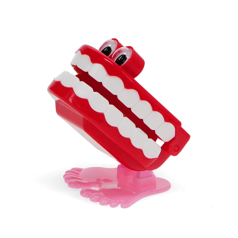 Chattering Teeth | Traditional Wind Up Toy | Little Gift | Cracker Filler