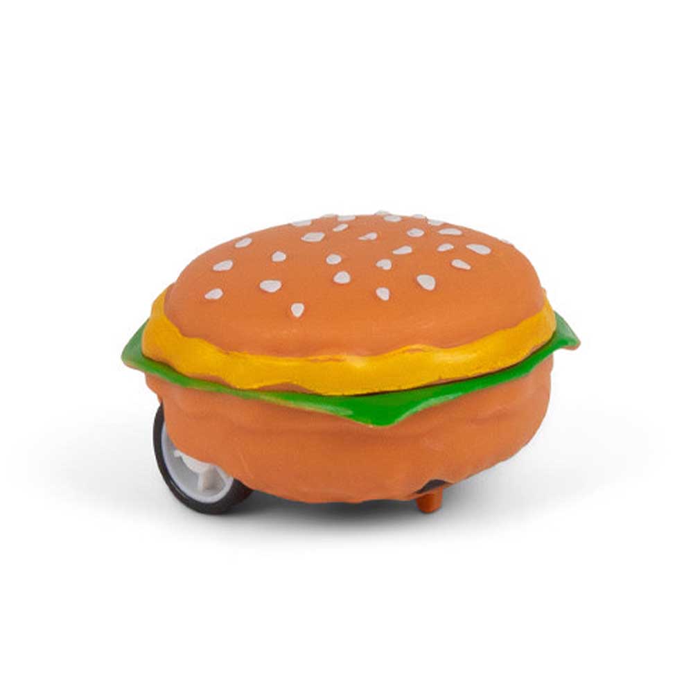 Fast Food Burger & Fries Toys | Pull Back & Go | Little Gift | Cracker Filler