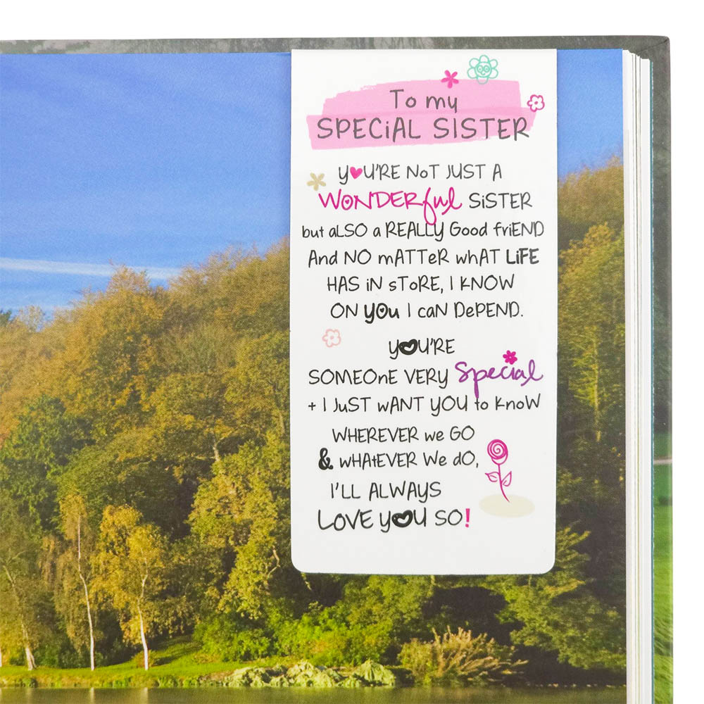 To My Special Sister Verse | Magnetic Bookmark | Little Gift | Cracker Filler
