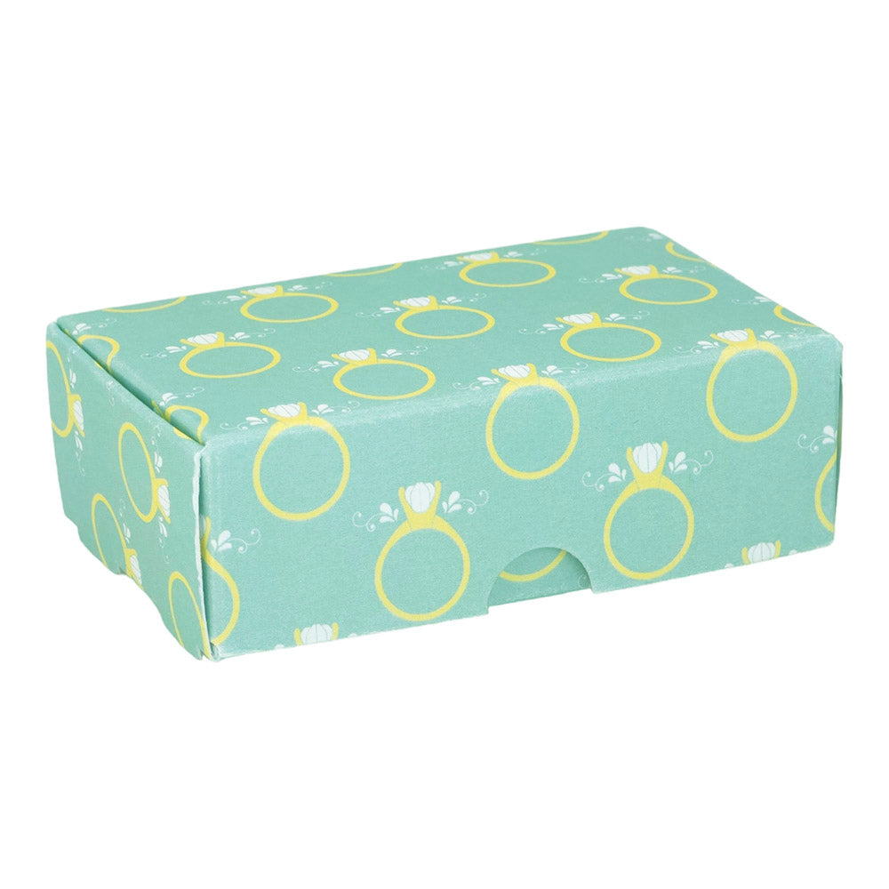 Engagement Flourish | Little Gift Box | Soap Bar Sized | Single or 6 Boxes | 57x88x30mm