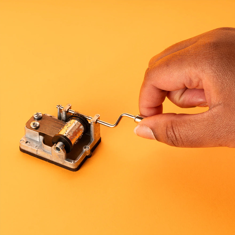 Yellow Submarine | Wind & Listen Mini Music Box | Little Gift | Cracker Filler