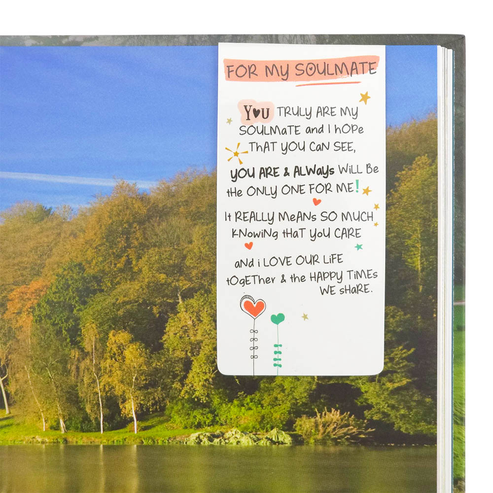 For My Soulmate Verse | Magnetic Bookmark | Little Gift | Cracker Filler