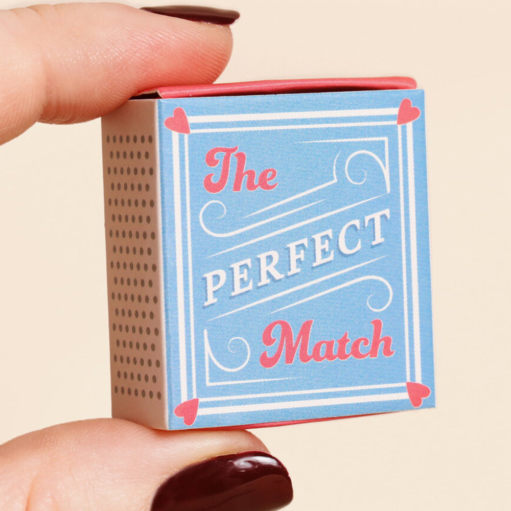The Perfect Match | Mini Matchbox & Token | Little Gift | Cracker Filler