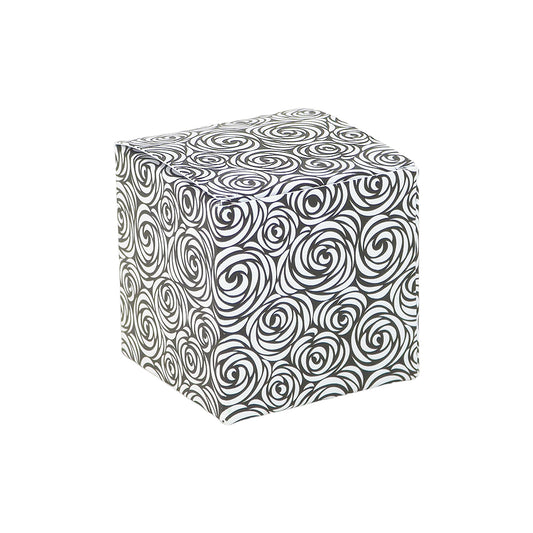 Black Rose | Little Gift Box | 5cm Cube | Single or 6 Boxes