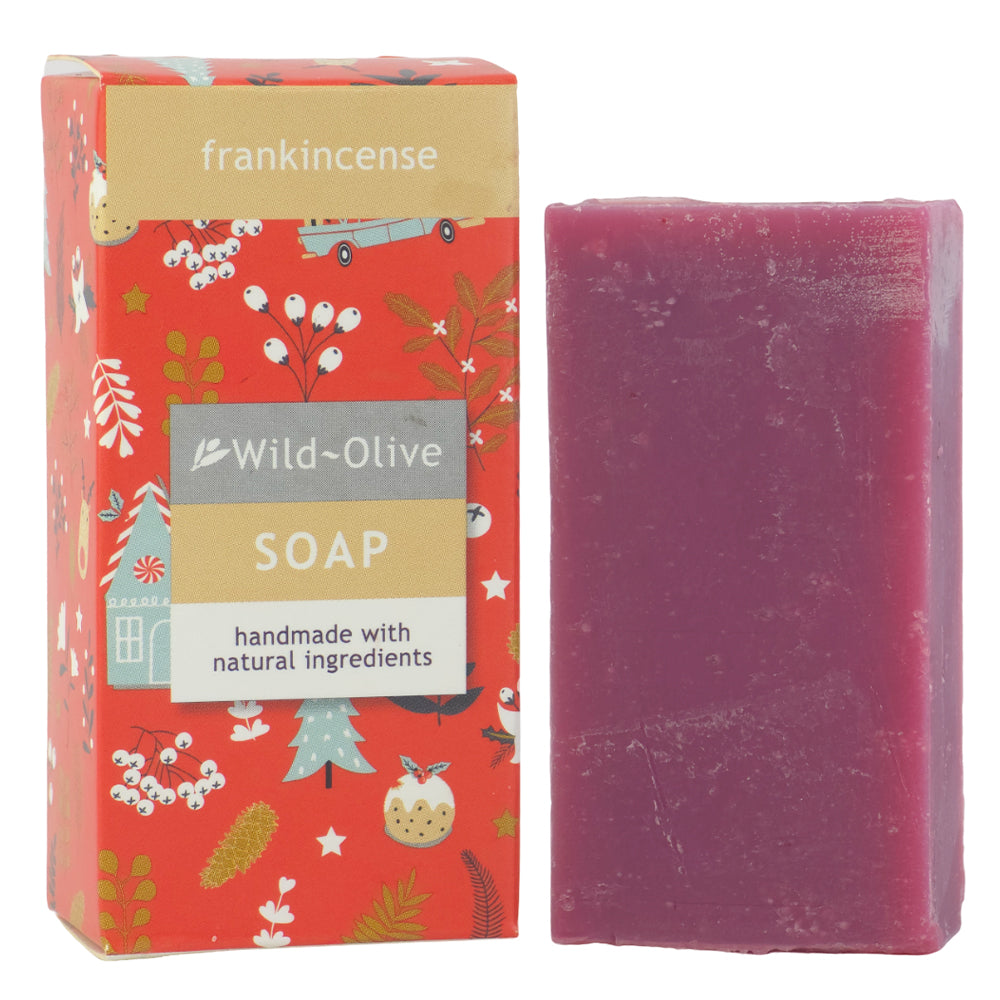 Christmas Frankincense | 50g Soap Bar | Little Gift | Cracker Filler