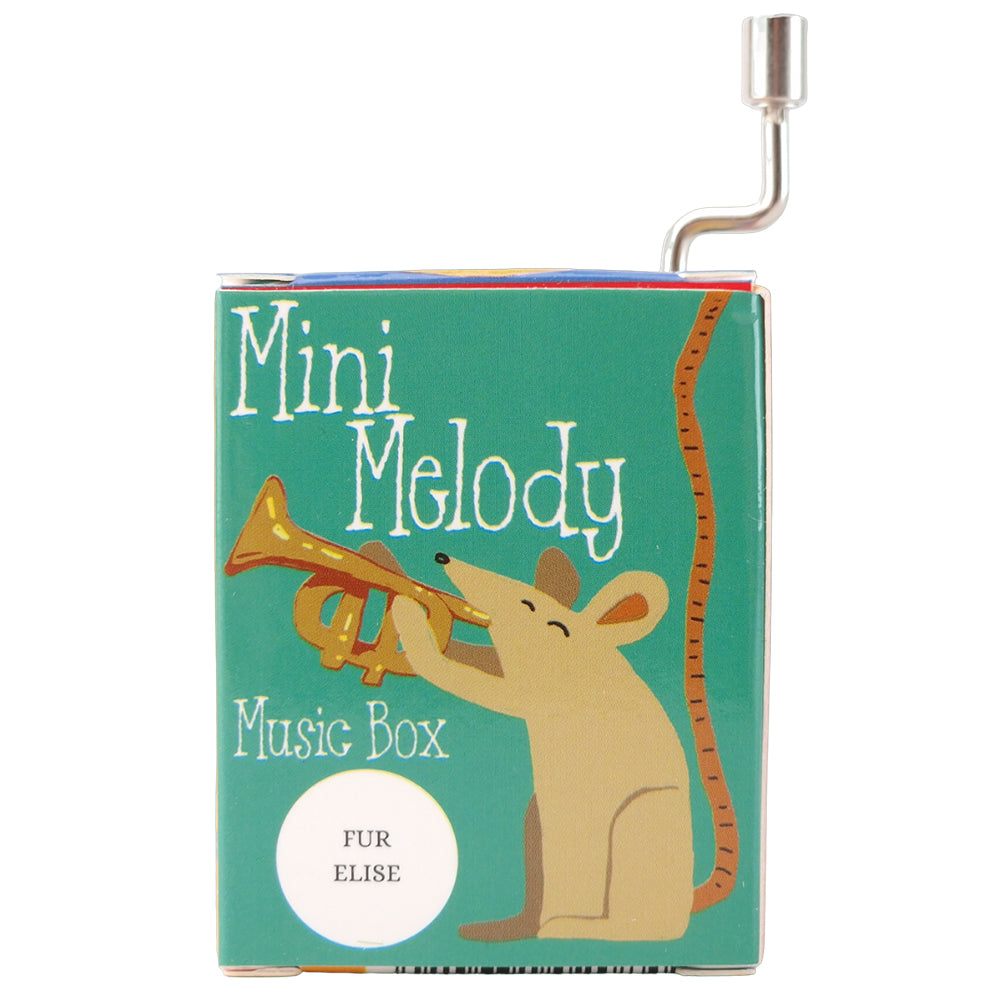 Beethovens Fur Elise | Wind Up Classical Music Box | Mini Gift | Cracker Filler