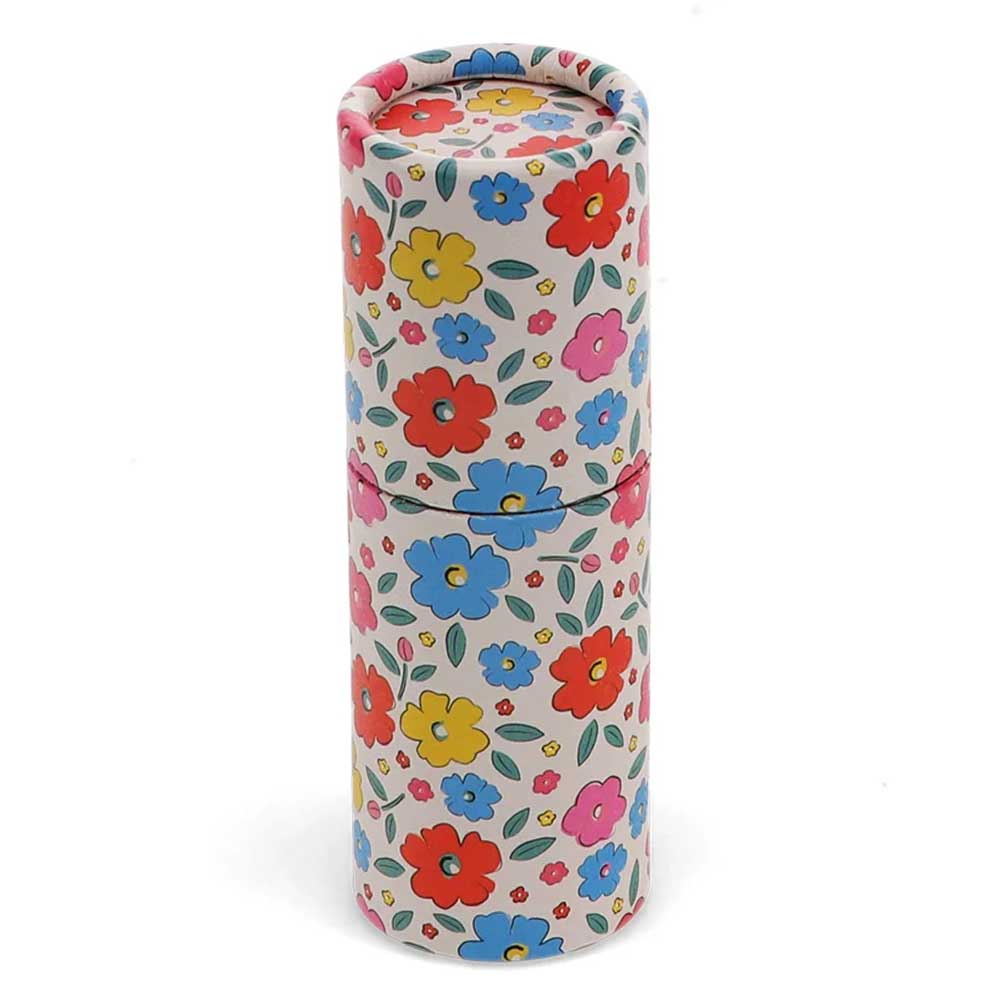 Tilde | 12 Short Floral Coloured Pencil Crayons | Little Gift | Cracker Filler