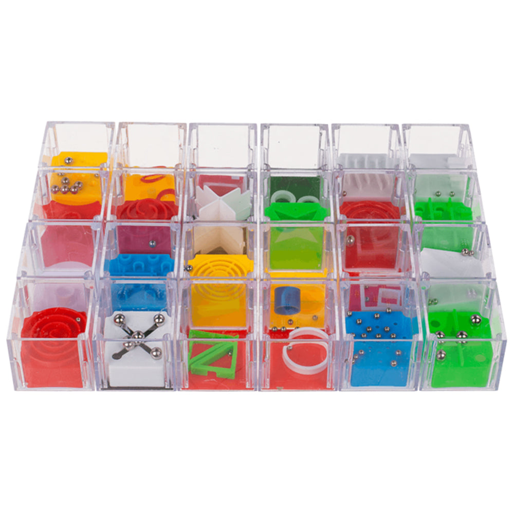 Mini Ball Balance Cube Games | 3.5cm Wide | Little Gift Cracker Filler