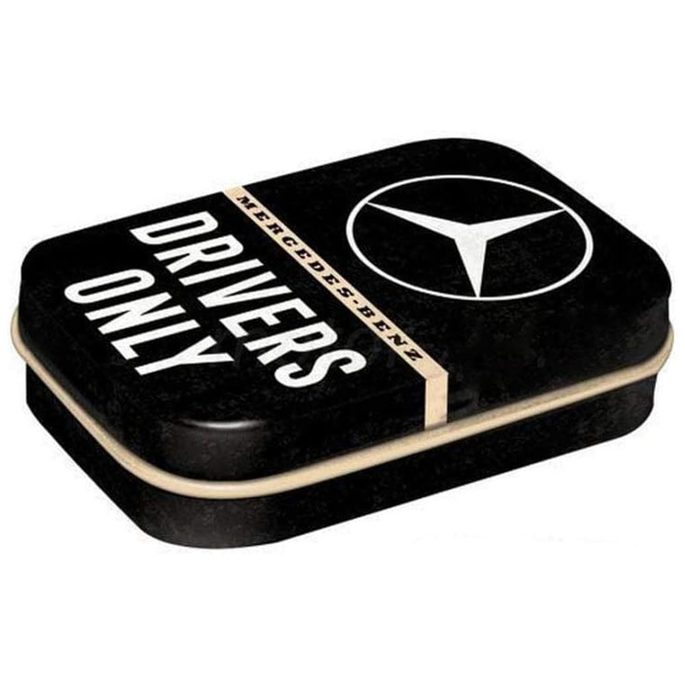 Mercedes Benz Drivers | 15g Sugar Free Mint Tin | Cracker Filler | Mini Gift