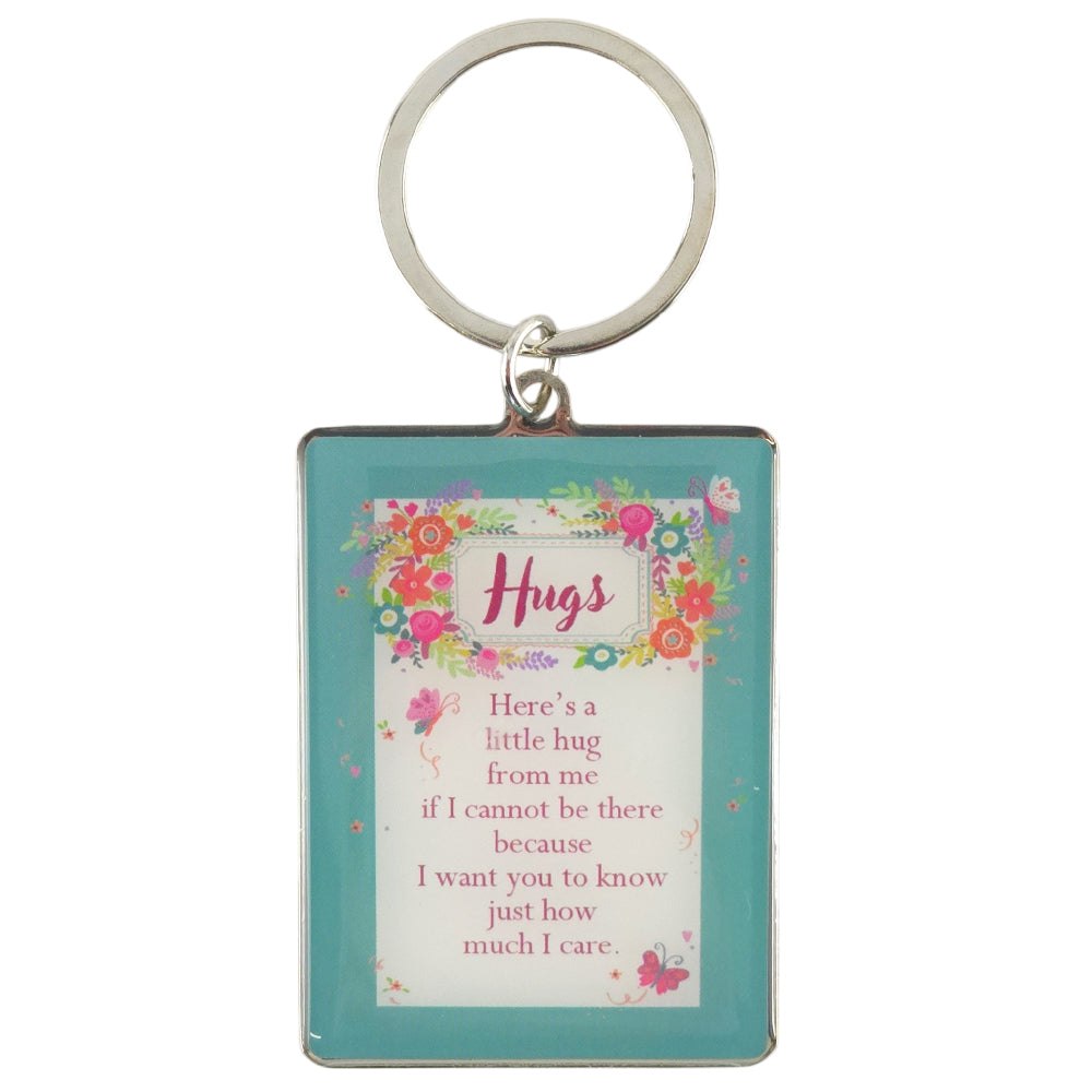 Hug Verse | Metal Keyring | Little Gift | Cracker Filler