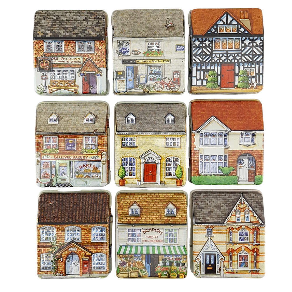 Little Cottage Storage Tins | Dana Kubick | Little Gift | Cracker Filler