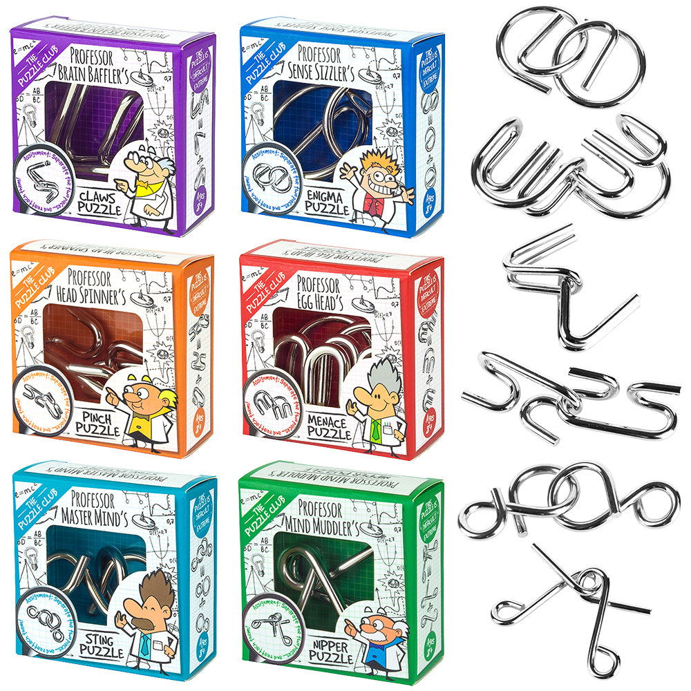 Super Chunky Metal Mind-bending Puzzles | Table Game & Stocking Filler Gift