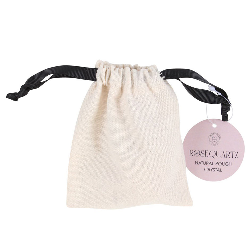 Rose Quartz | Healing Rough Crystal & Bag | Mini Gift | Cracker Filler