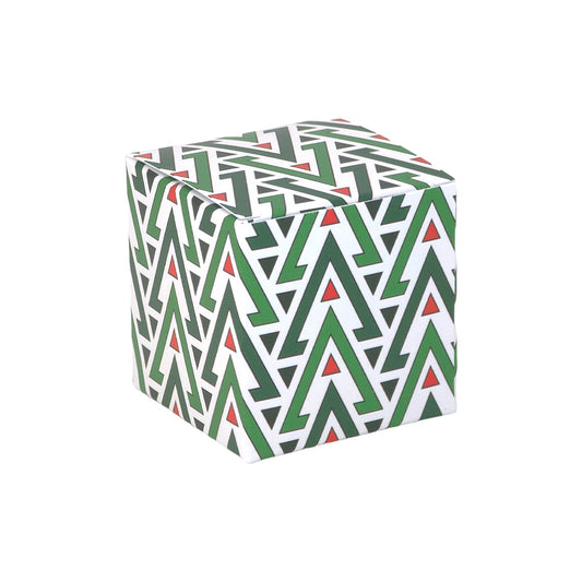 Geometric Christmas | Little Gift Box | 5cm Cube | Single or 6 Boxes