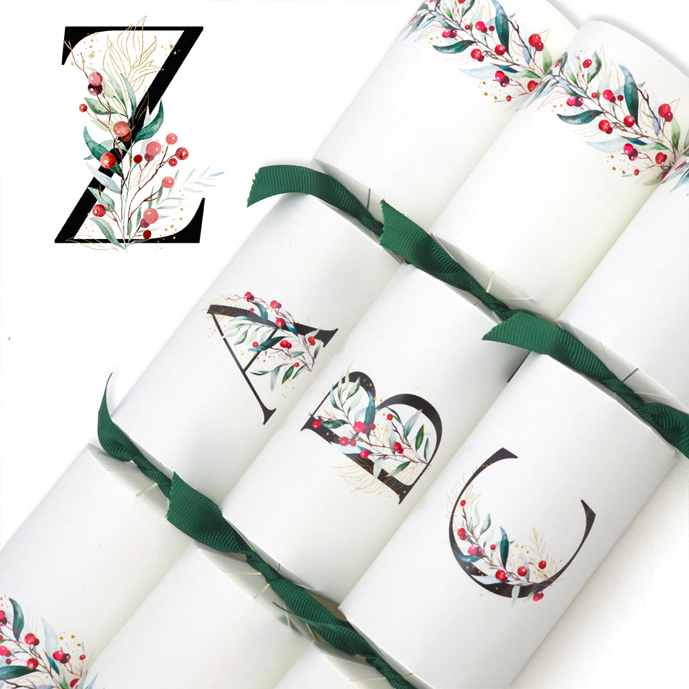 Letters A to Z | Single Christmas Cracker Making Craft Kit | Berries Design