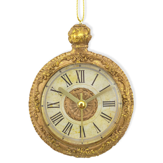 Pocket Watch | Alice in Wonderland Christmas Ornament | Gisela Graham