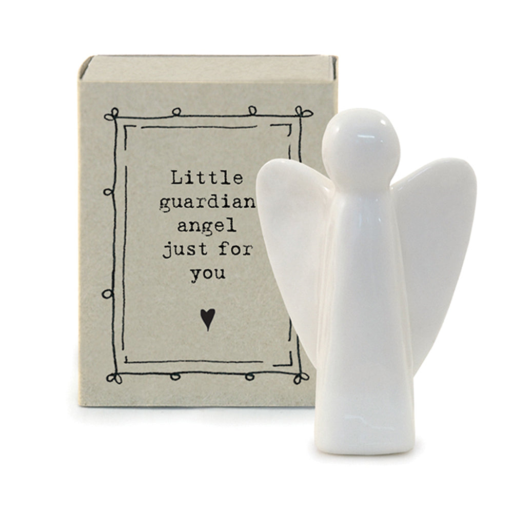 Little Guardian Angel Just for You | Porcelain Angel | Cracker Filler Gift