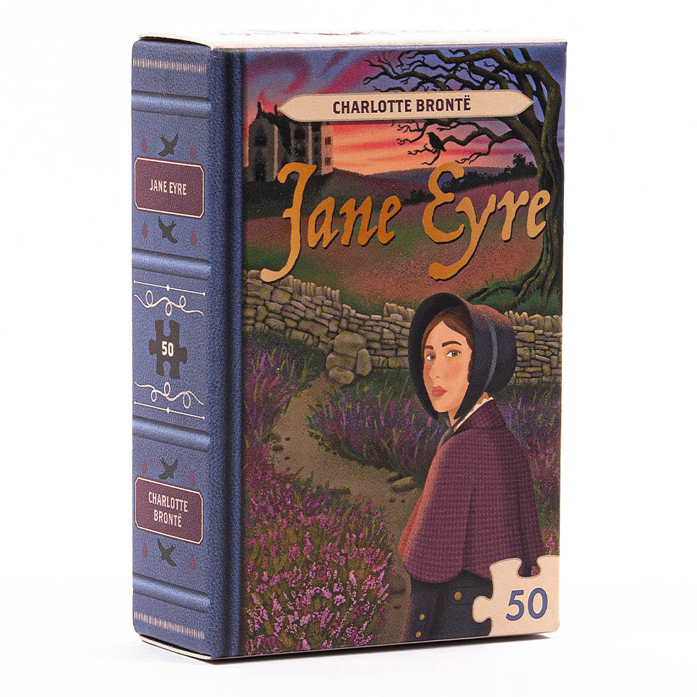 Retro Book Style Mini Jigsaw Puzzles | 50 Pcs | Little Gift | Cracker Filler