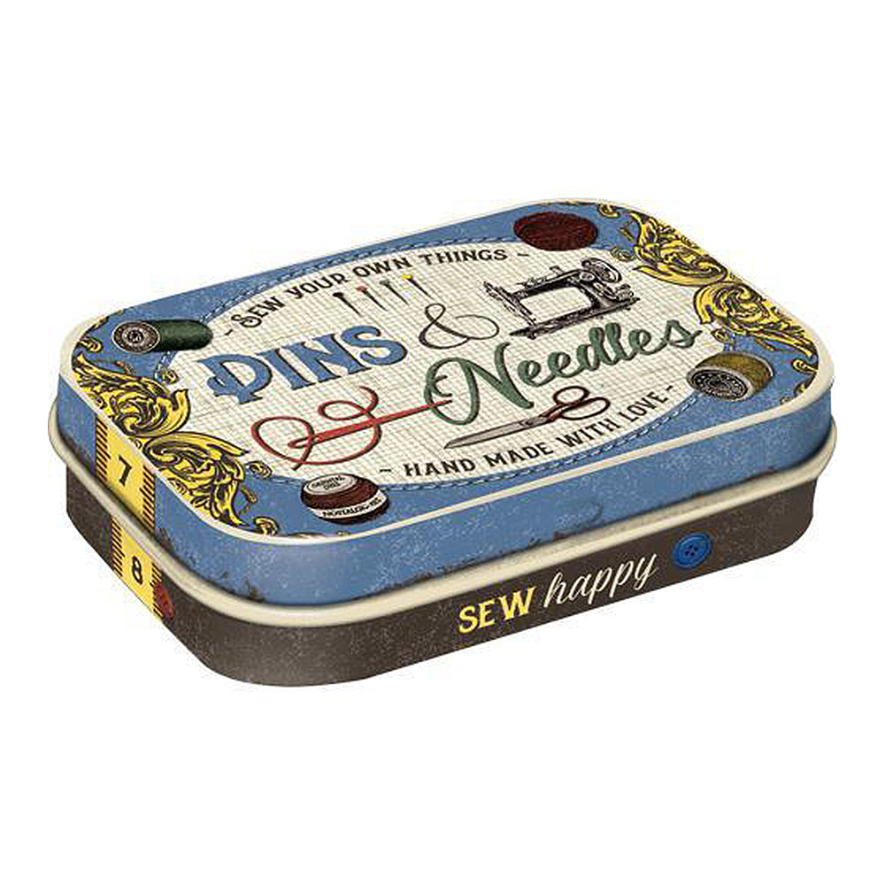 Pins & Needles | 15g Sugar Free Mint Tin | Cracker Filler | Mini Gift