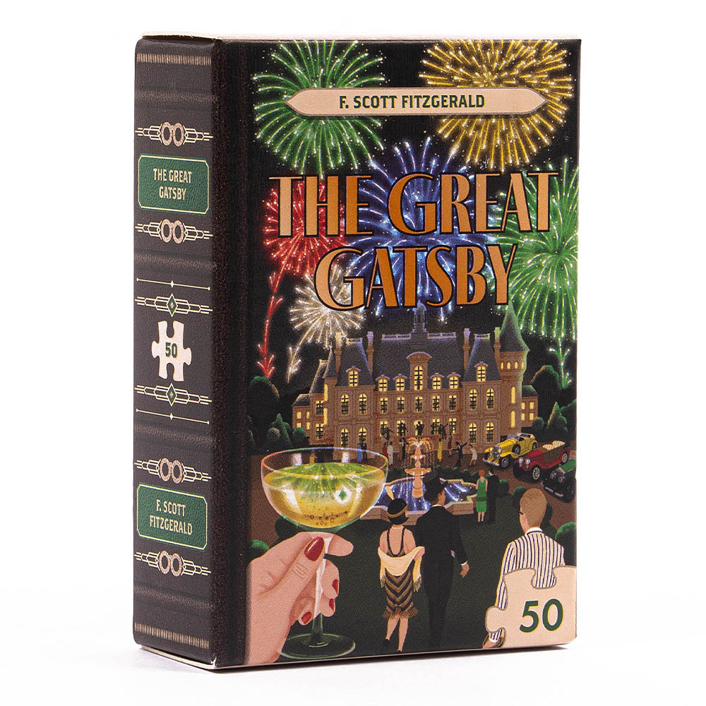 Retro Book Style Mini Jigsaw Puzzles | 50 Pcs | Little Gift | Cracker Filler