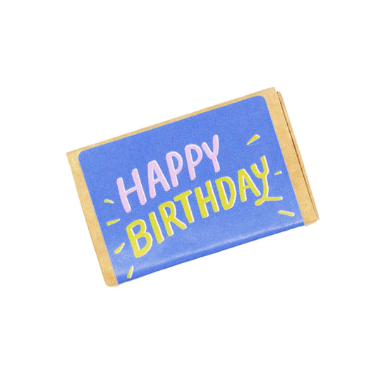 Happy Birthday | Matchbox of 6 Seedballs | Cracker Filler | Mini Gift