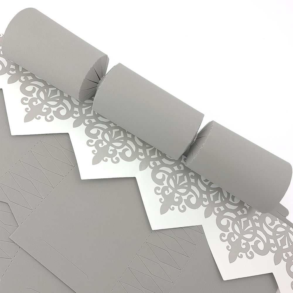 Silver Grey | Cracker Making DIY Craft Kits | Make Your Own | Eco Recyclable