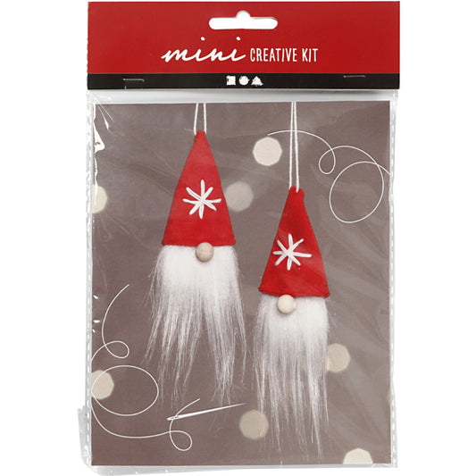 Christmas Hanging Gonks Sewing Craft Kit | DIY Decoration