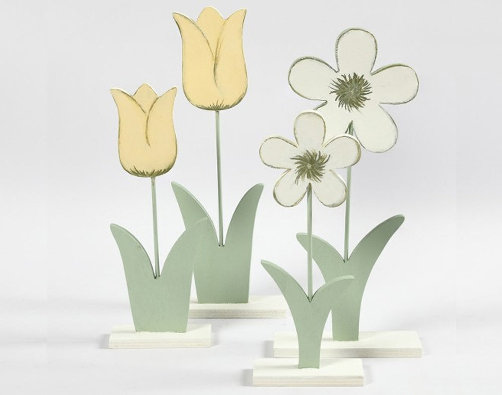 Wooden Freestanding Flower to Decorate