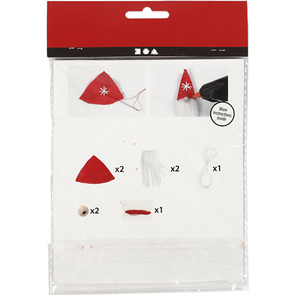 Christmas Hanging Gonks Sewing Craft Kit | DIY Decoration