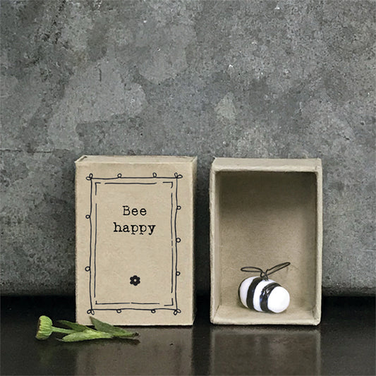 Bee Happy | Porcelain Bee | Cracker Filler | Little Gift