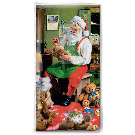 Traditional Santa | Pocket Size Tissue Pack | Little Gift | Cracker Filler