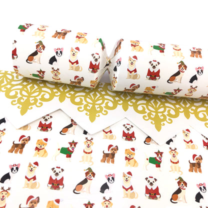Christmas Dogs | Tulletastic Cracker Making Craft Kit | Makes 6 Large Crackers