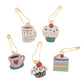 Pretty Metal Charm Stitch Markers | Tube of 5 | Little Gift | Cracker Filler