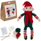 Christmas Elf | Complete Knitting Kit | Makes a 13cm Elf