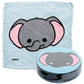 Cute Animals | Compressed Flannel | Single | Mini Gift | Cracker Filler