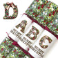 Letters A to Z | Single Christmas Cracker Making Craft Kit | Traditional Design