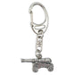 Cannon | English Pewter 3D Keyring | Little Gift | Cracker Filler