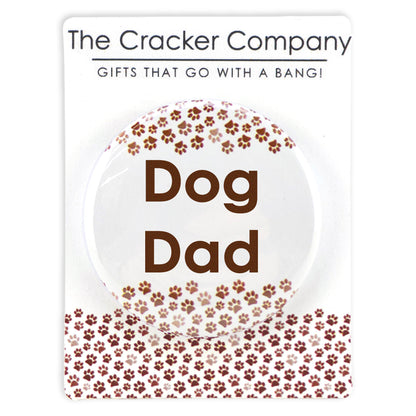 Dog Dad | 38mm Button Pin Badge | Little Gift | Cracker Filler