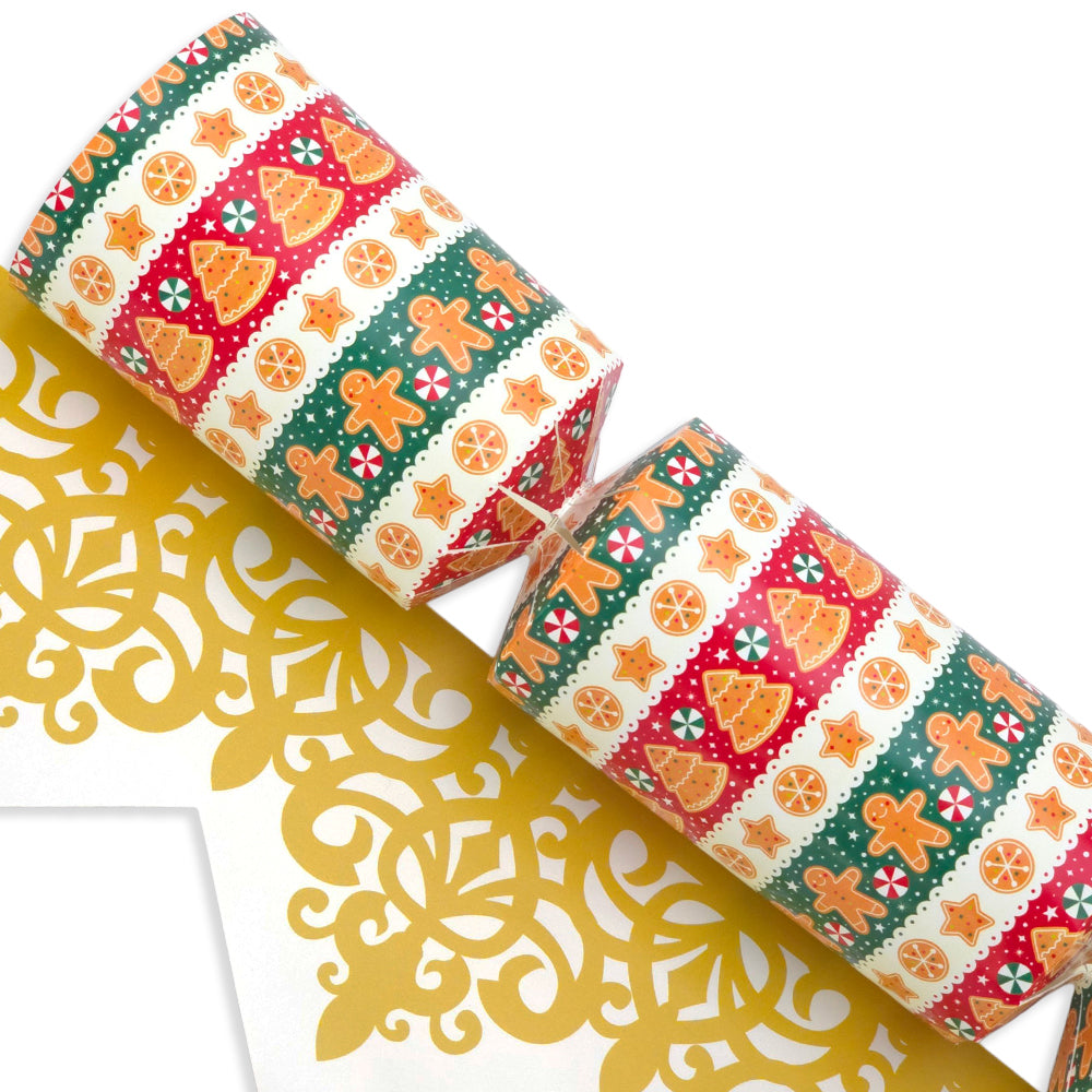 Gingerbread Christmas | Cracker Making Craft Kit | Make & Fill Your Own