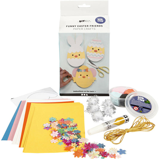 Make Hanging Paper Easter Decorations | Fun Easter Craft Kit for Kids